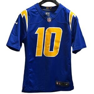 Nike Vapor F.U.S.E. LA Chargers Justin Herbert 10 Blue NFL‎ Jersey Limited Sz Sm